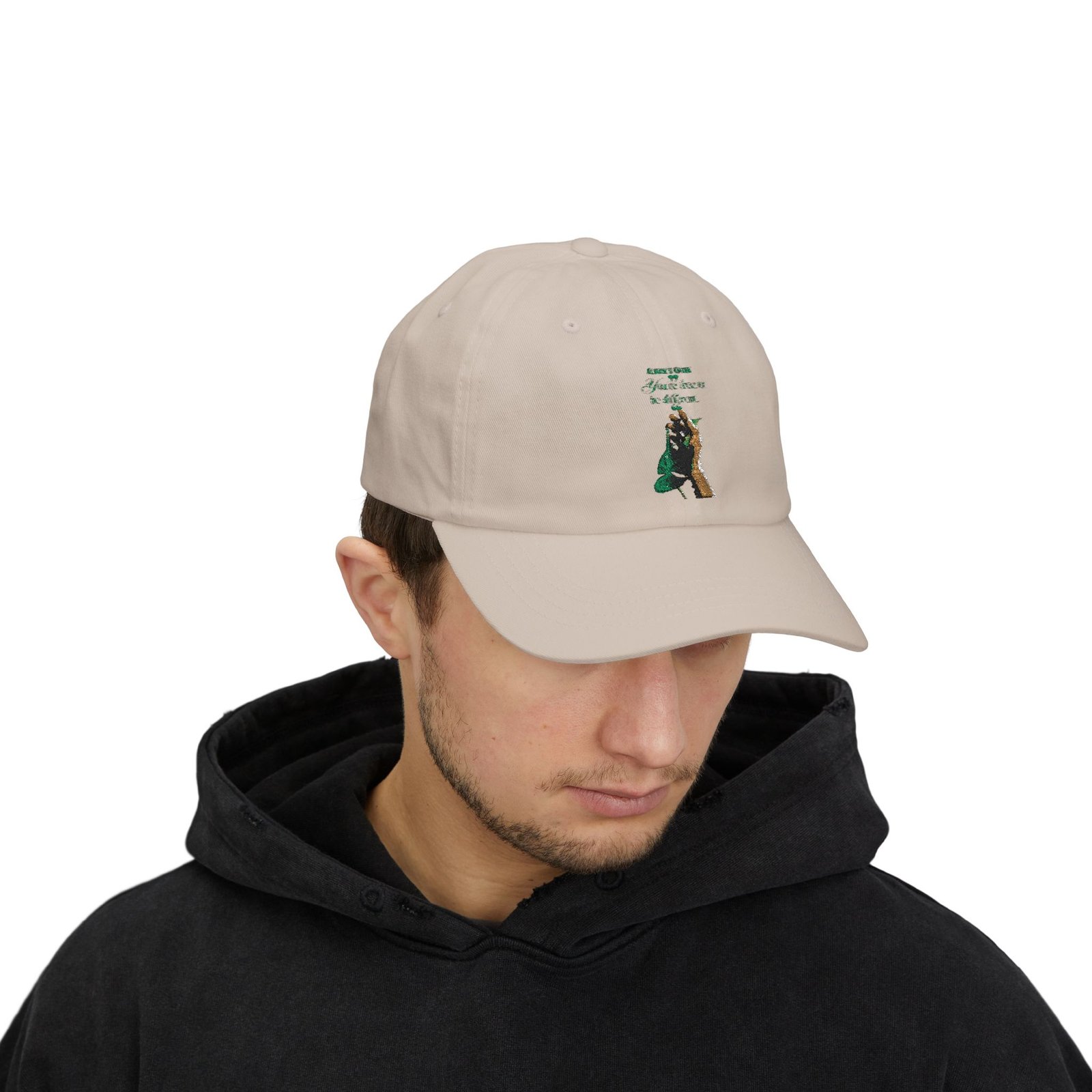 Always Know You Are Free To Be Different Cap | Money Hand Plant Graphic Unisex Cap